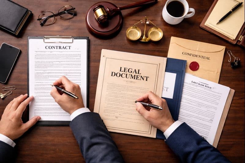 Legal Document Review and Verification Process