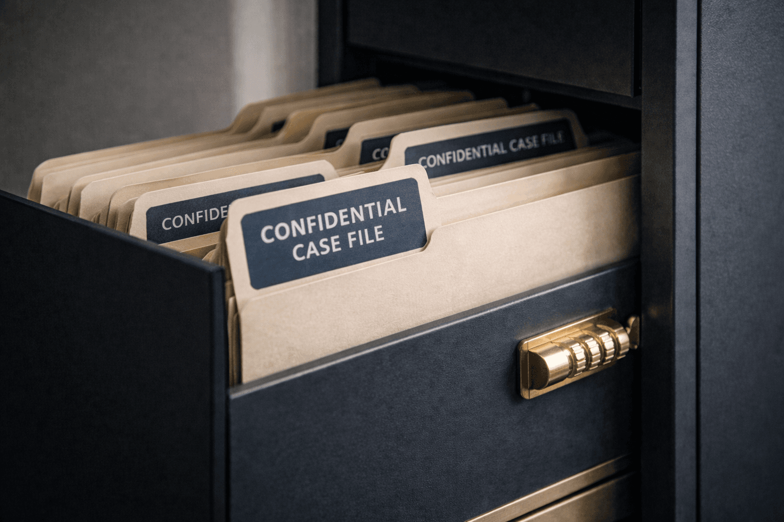 Secure Confidential Case Files - Litigation Risk Reduction